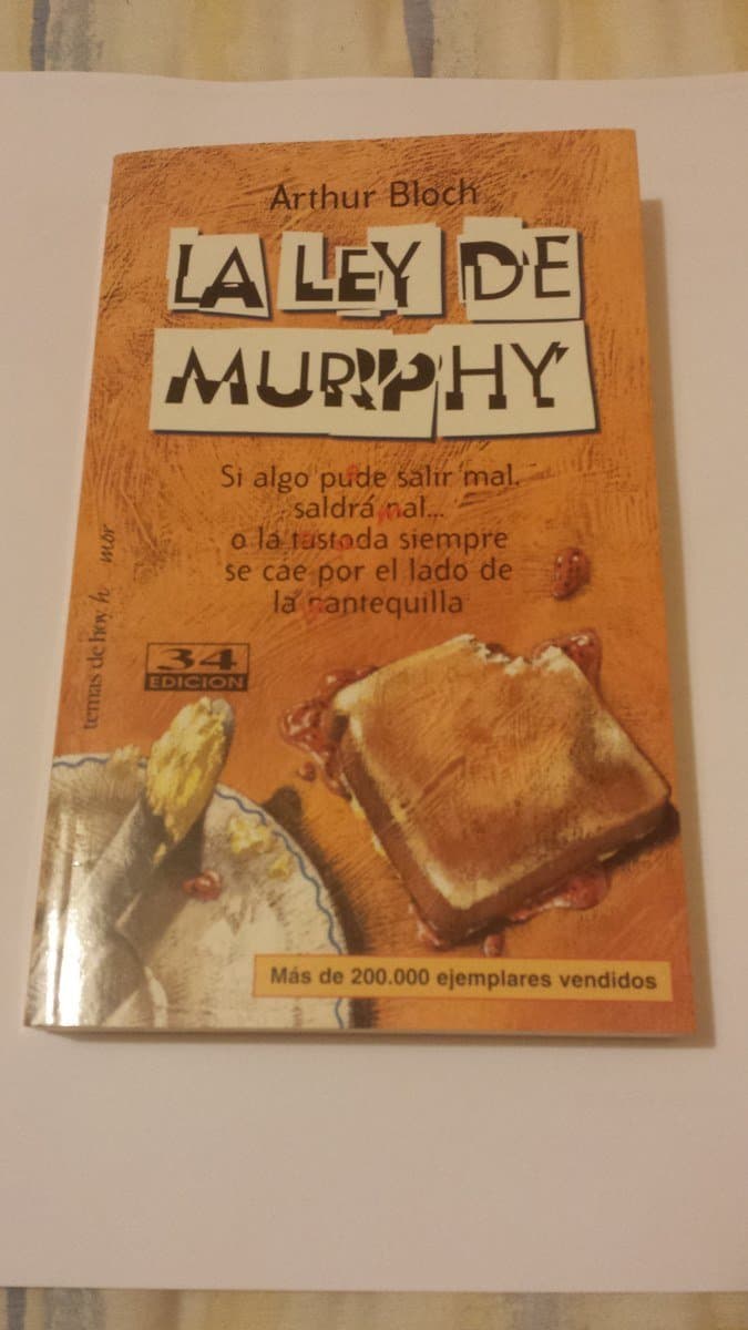 Portada de Ley de murphy, la