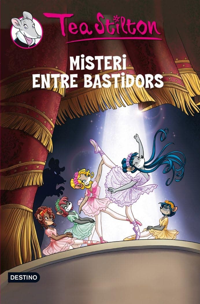 Portada de Misteri Entre Bastidors (TEA STILTON. TAPA DURA)