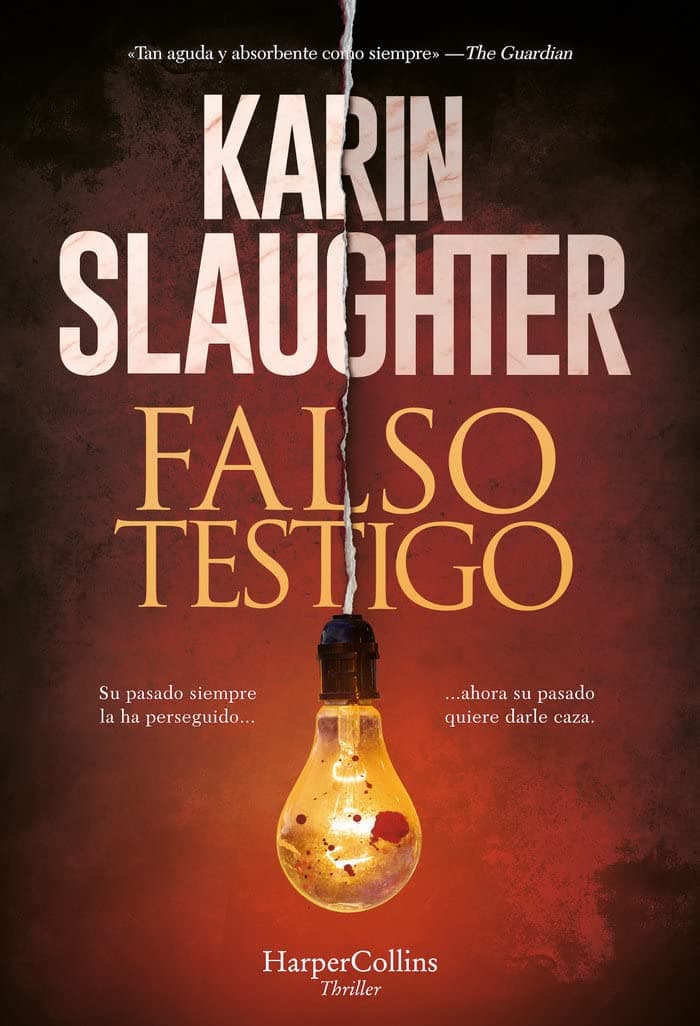 Portada de Falso testigo (HARPERCOLLINS)