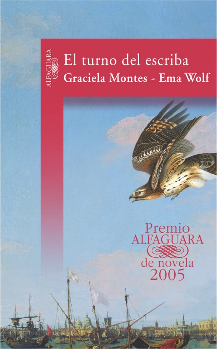 Portada de El turno del escriba (Premio Alfaguara de novela 2005) (Hispánica)
