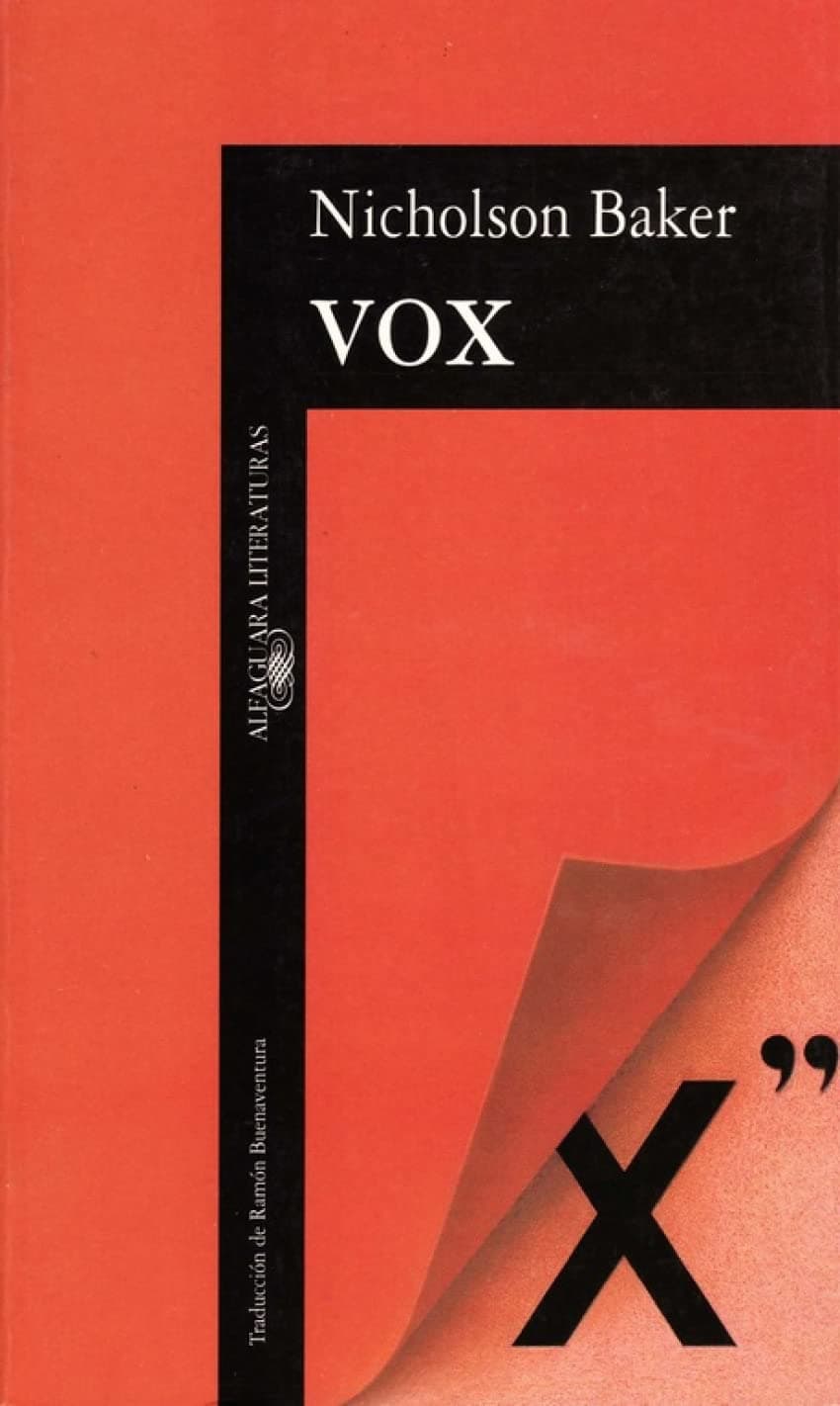 Portada de Vox (Literaturas)