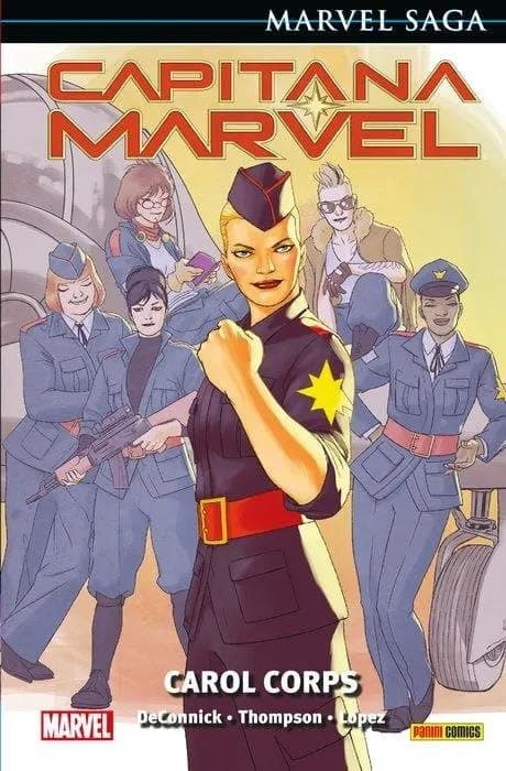 Portada de Capitana Marvel 6. Carol Corps
