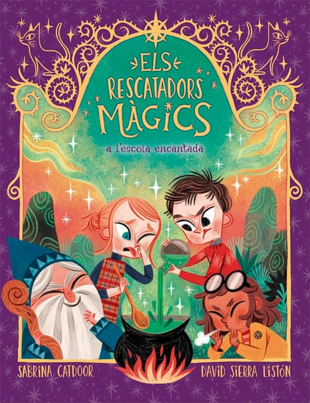Portada de Els Rescatadors Màgics 3. A l'escola encantada