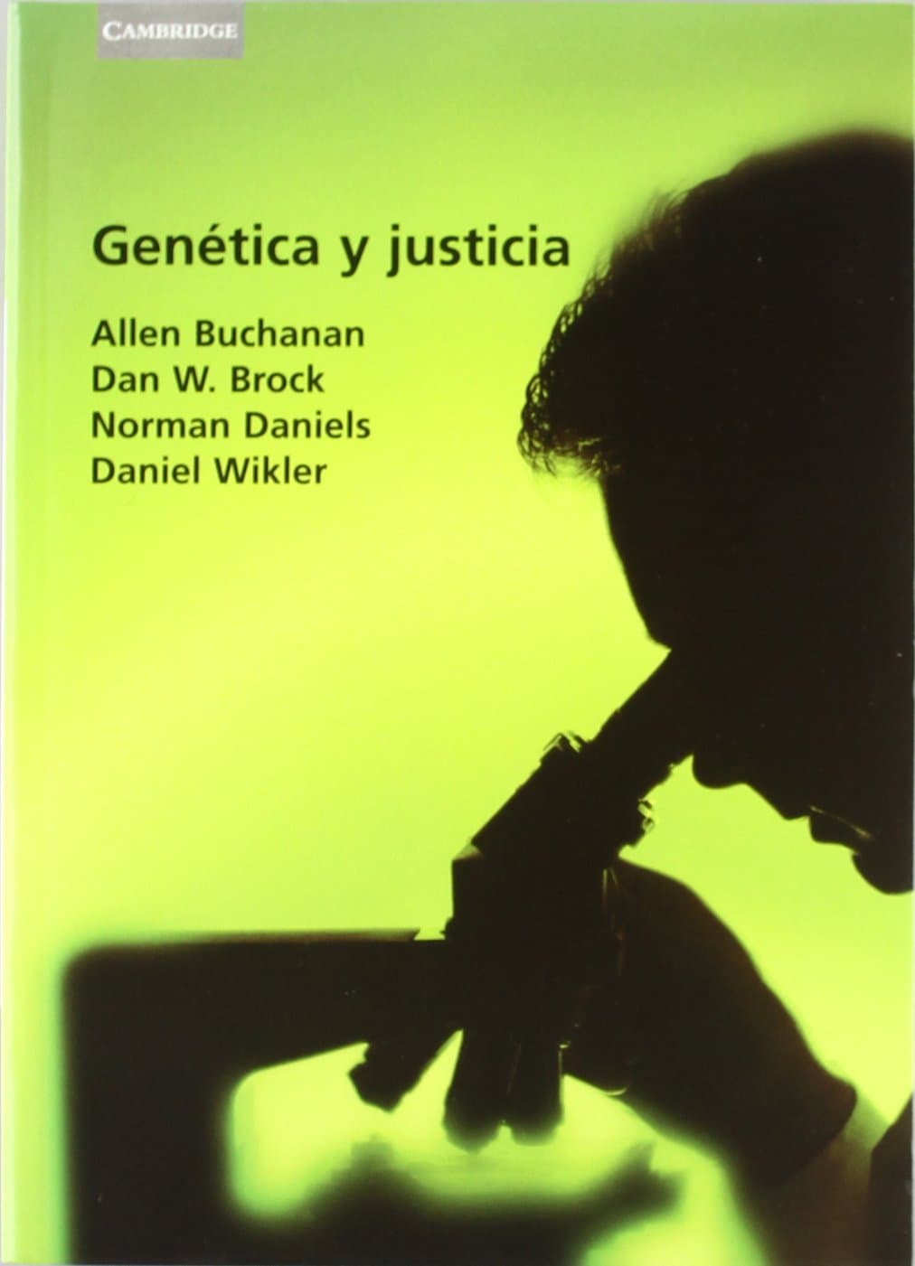 Portada de Genética y justicia: 7 (Psicología / Filosofía)
