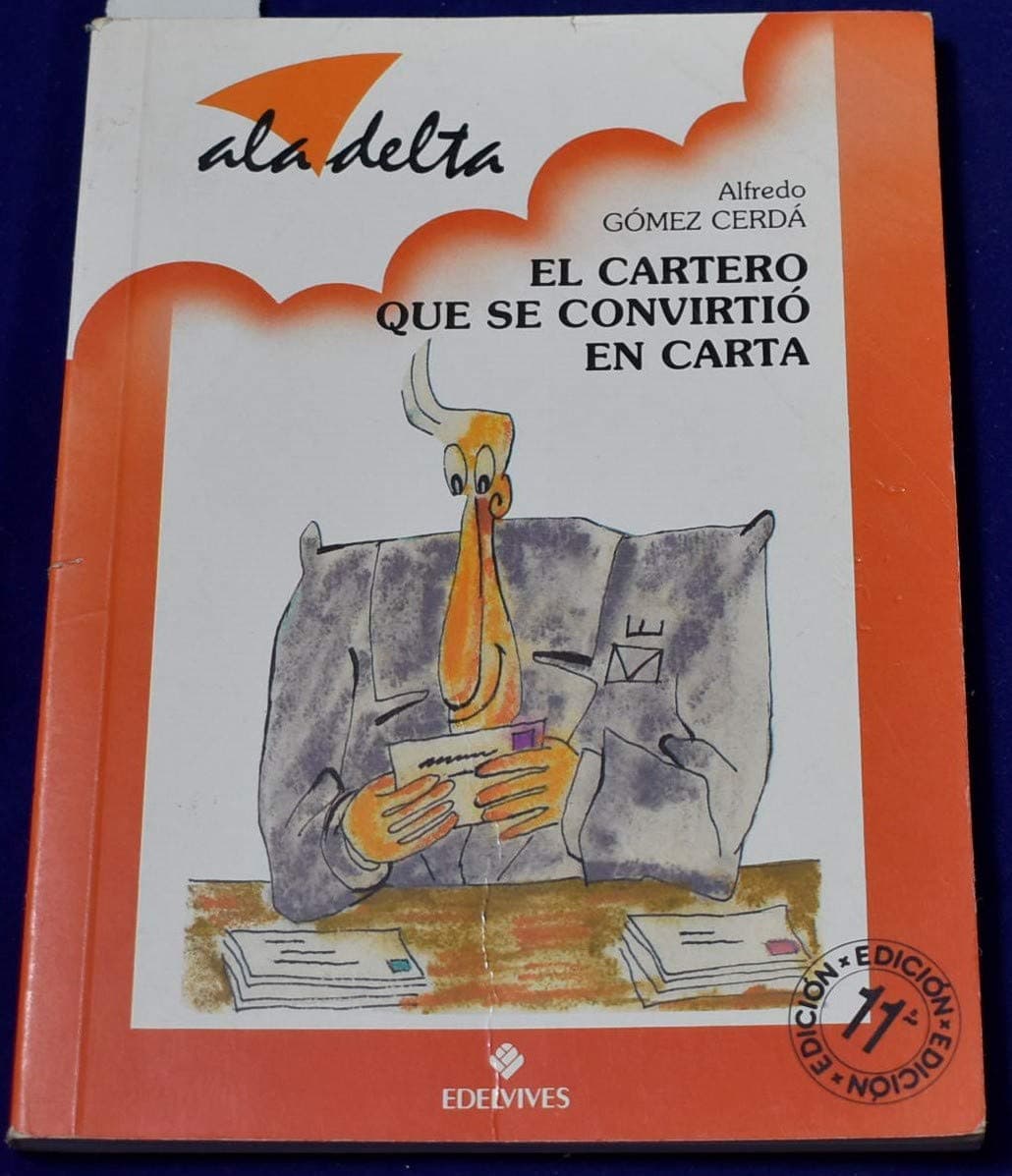 Portada de El cartero que se convirtio en carta