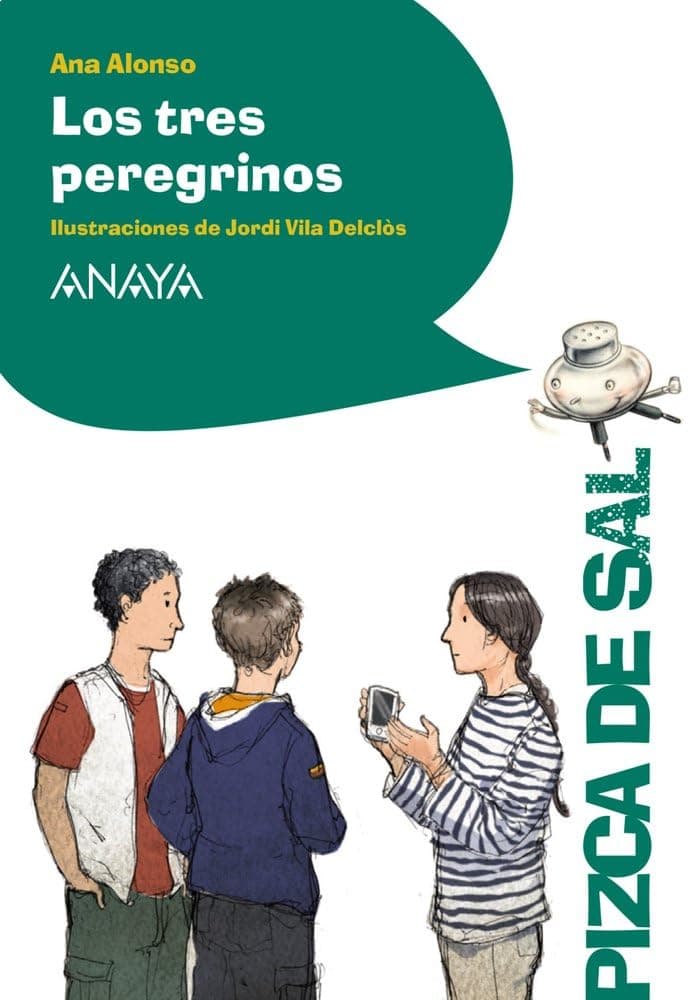 Portada de Los tres peregrinos (LITERATURA INFANTIL - Pizca de Sal)