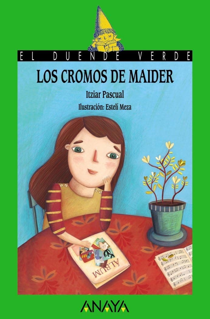 Portada de Los cromos de Maider (LITERATURA INFANTIL - El Duende Verde)