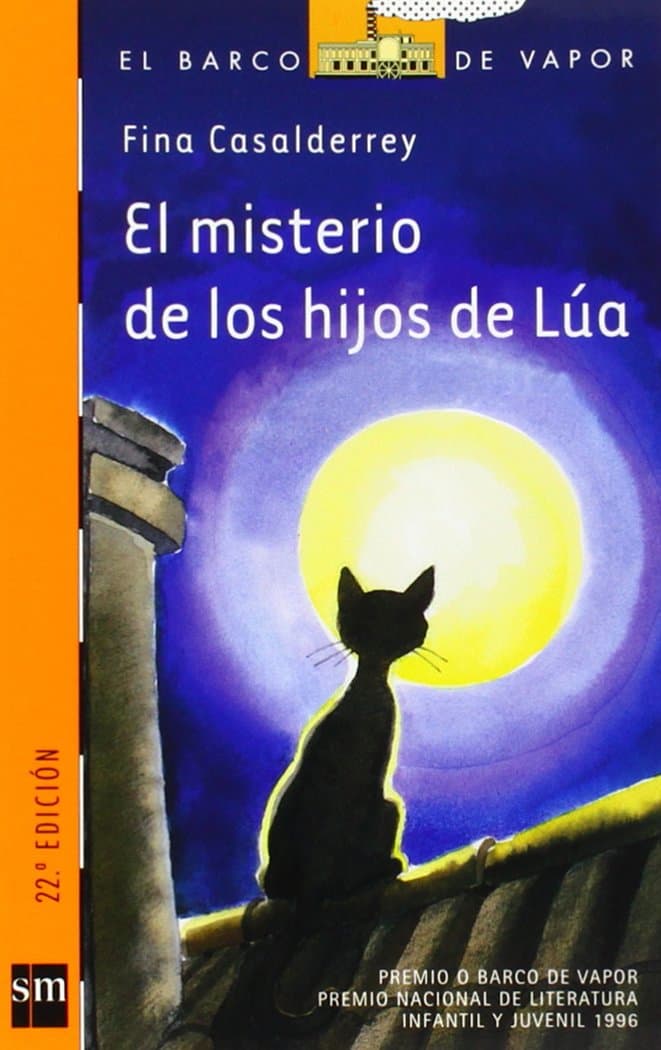 Portada de El misterio de los hijos de Lúa: 103 (El Barco de Vapor Naranja)