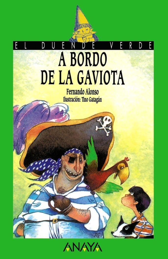 Portada de A bordo de La Gaviota (LITERATURA INFANTIL - El Duende Verde)