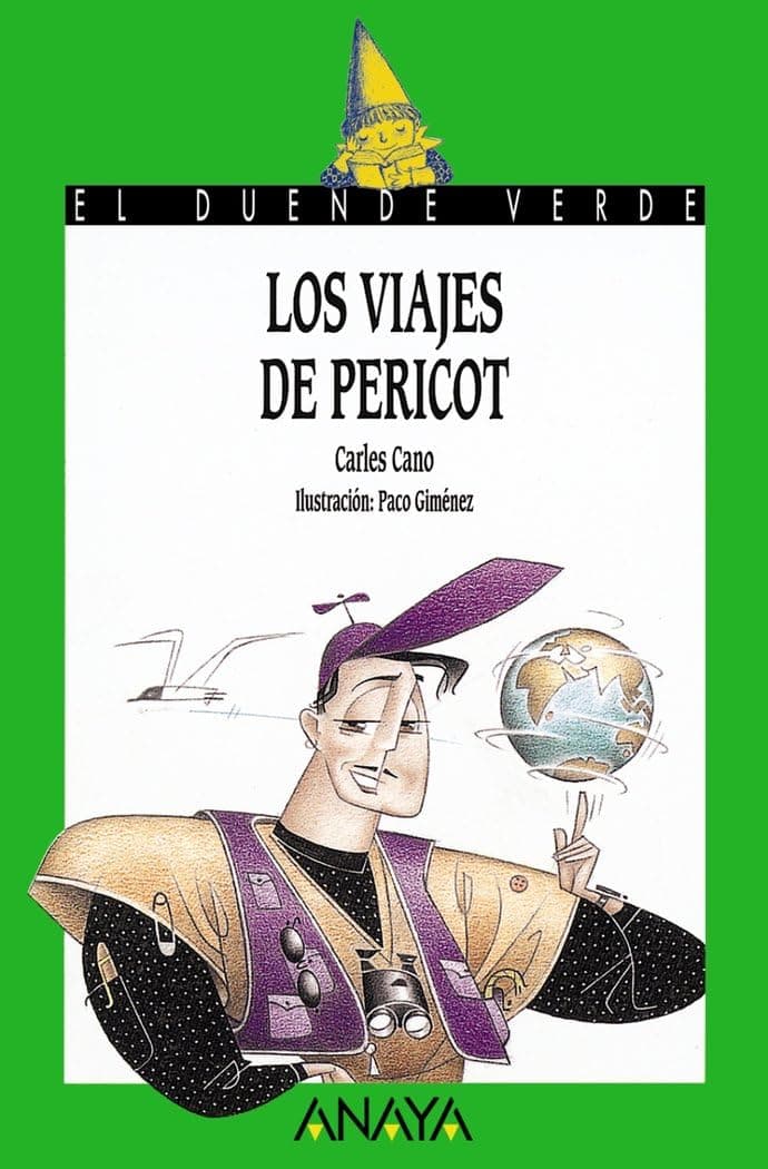 Portada de Los viajes de Pericot (LITERATURA INFANTIL - El Duende Verde)