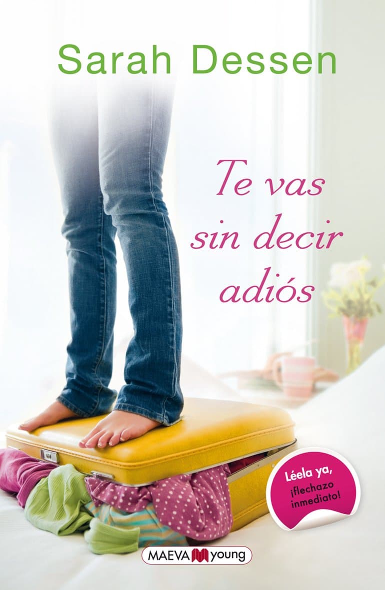 Portada de Te vas sin decir adiós (Narrativa infantil y juvenil)