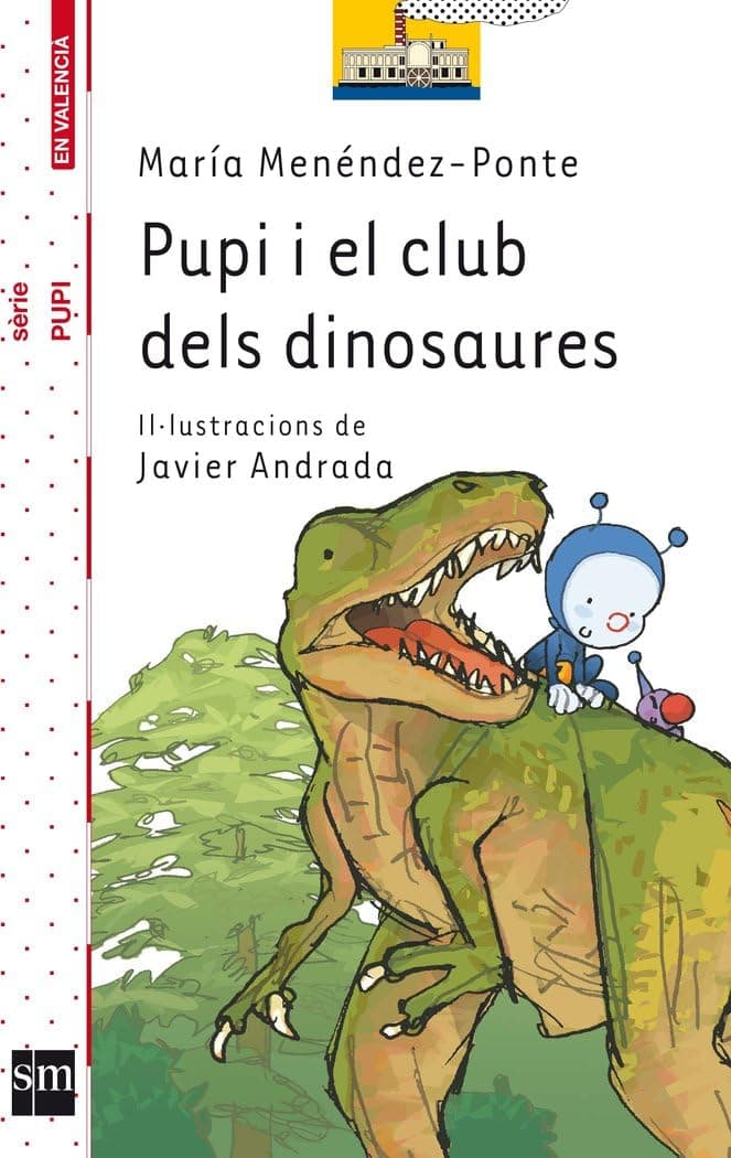 Portada de Pupi i el club dels dinosaures (El Barco de Vapor Blanca)