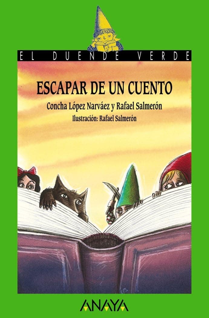 Portada de Escapar de un cuento (LITERATURA INFANTIL - El Duende Verde)