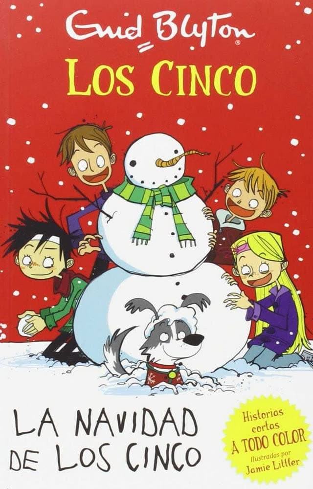 Portada de La Navidad de los Cinco (Historias Cortas de los Cinco)
