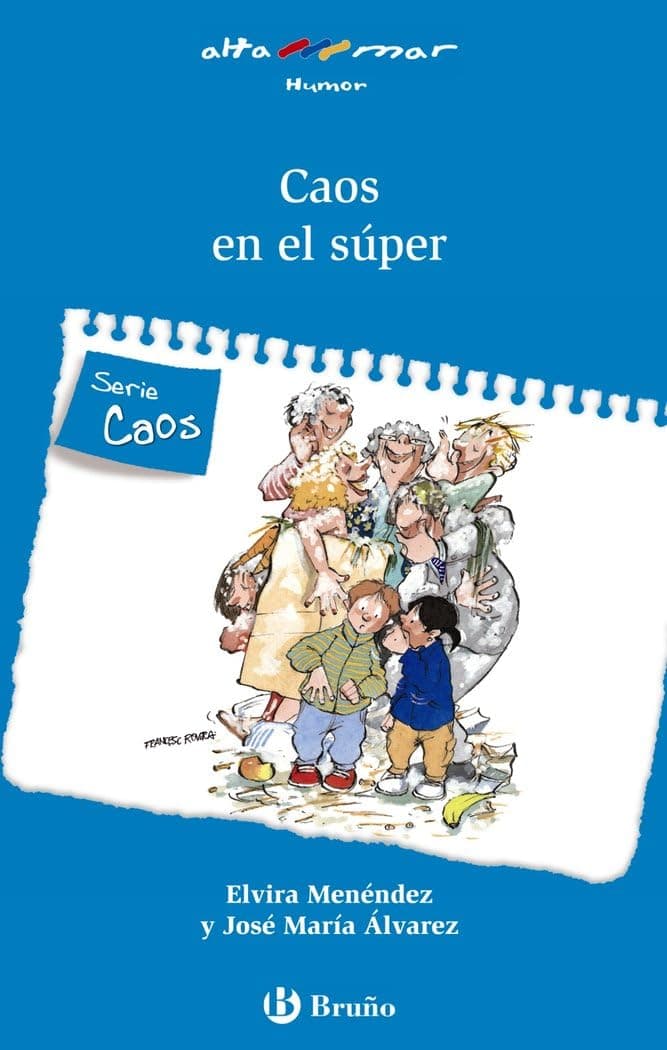 Portada de Caos en el súper (Castellano - A PARTIR DE 6 AÑOS - ALTAMAR)
