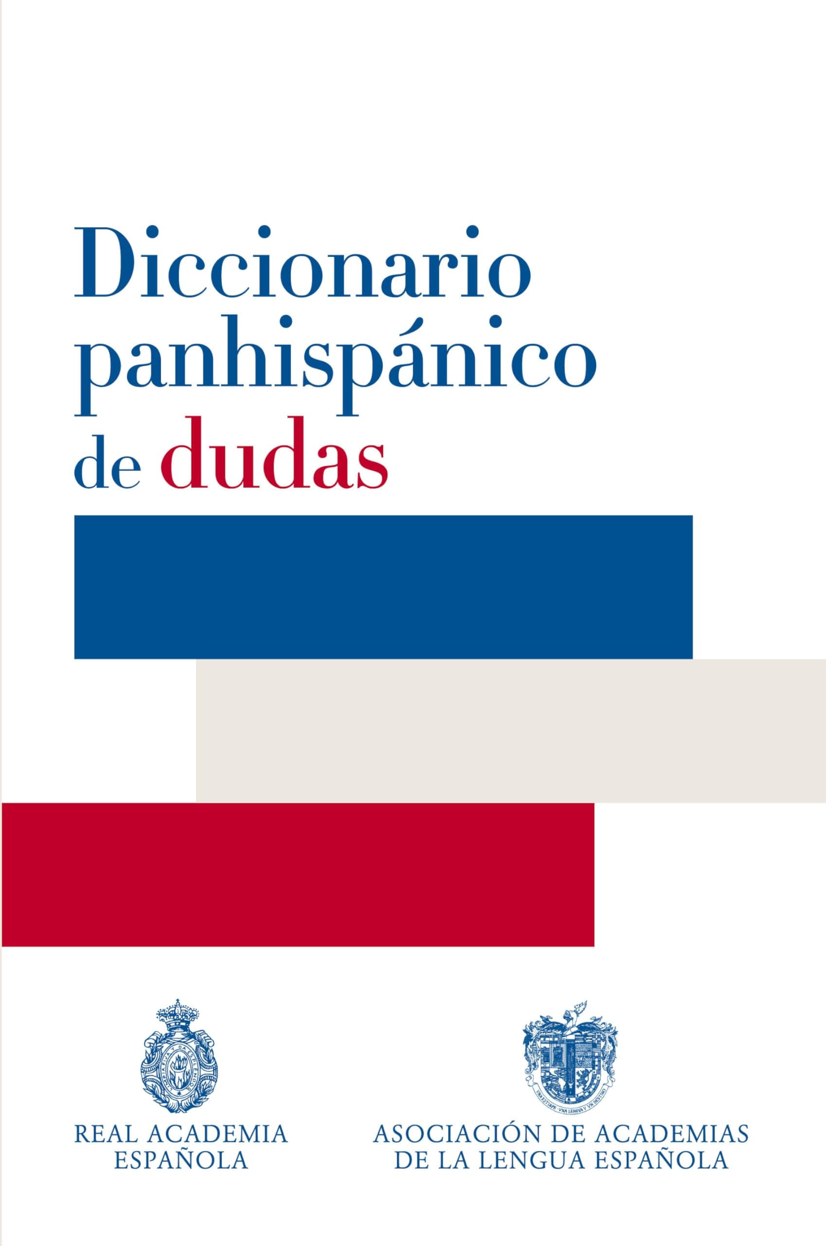 Portada de Diccionario panhispánico de dudas (DICCIONARIOS RAE TRADE)