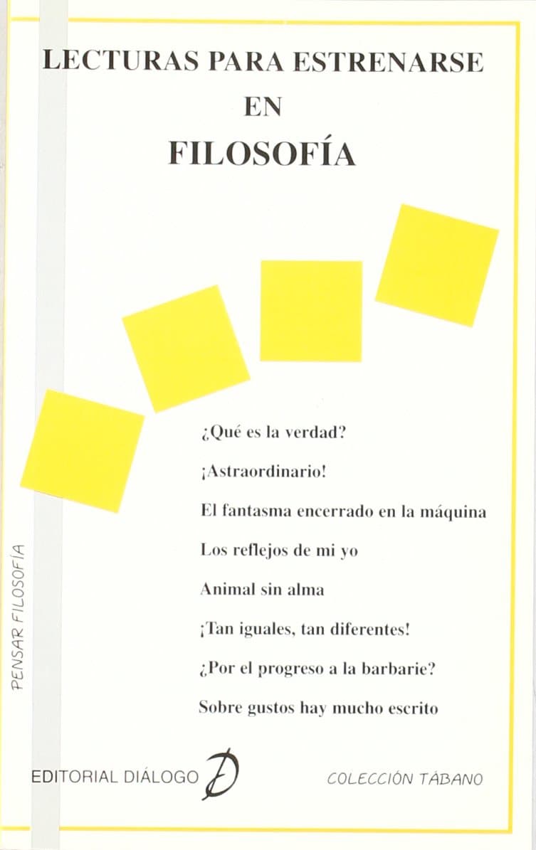 Portada de LECTURAS PARA ESTRENARSE EN FILOSOFIA (SIN COLECCION)