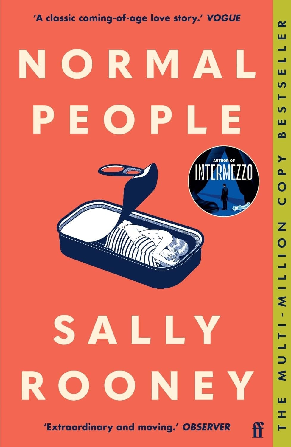 Portada de Normal People: The multimillion copy bestseller