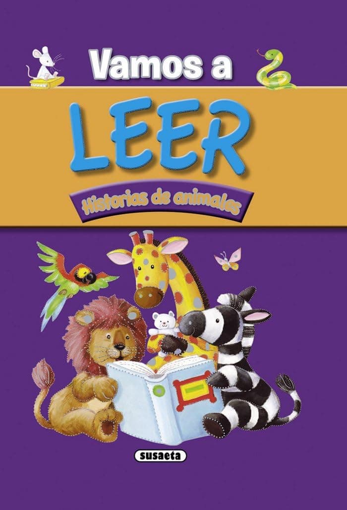 Portada de Vamos a leer historias de animales