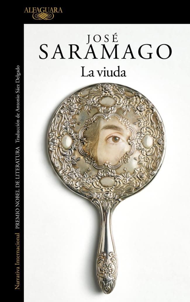 Portada de La viuda (Biblioteca Saramago)