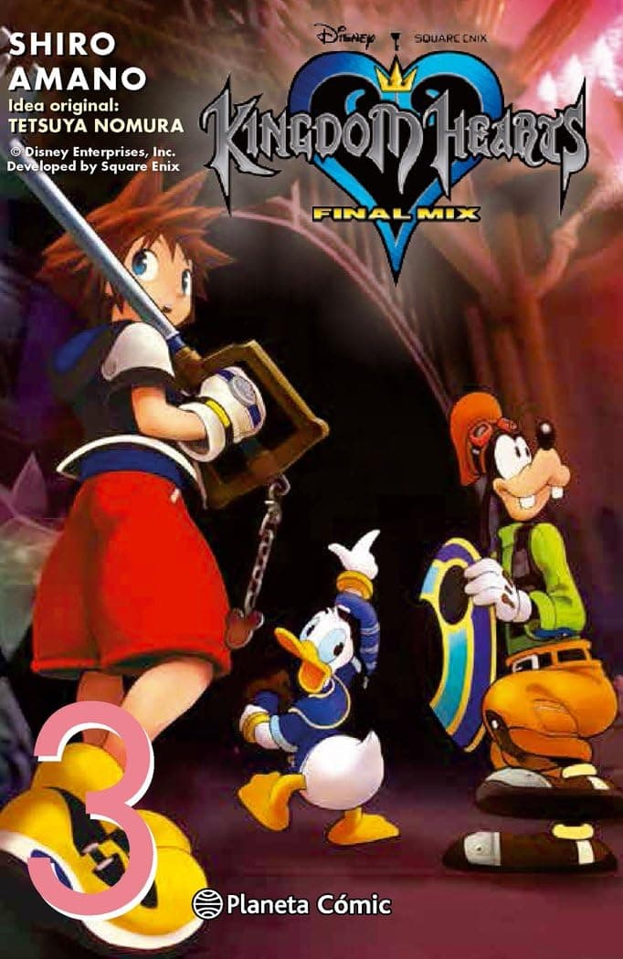 Portada de Kingdom Hearts Final mix nº 03/03: 3 (Manga Shonen)