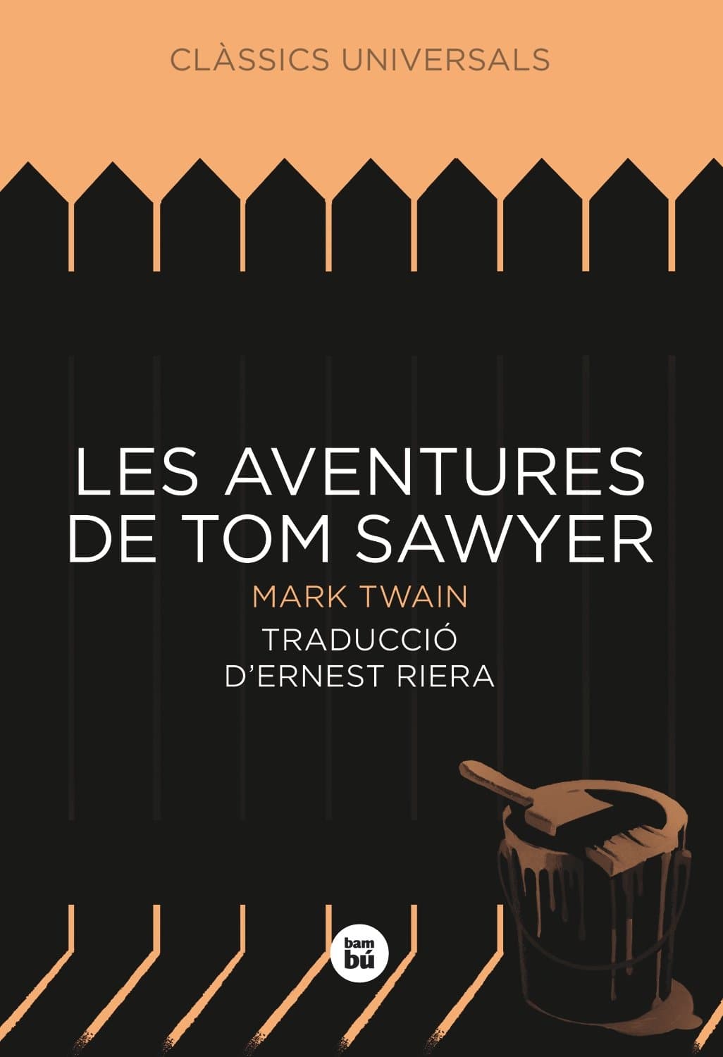 Portada de Les aventures de Tom Sawyer (Clàssics universals)