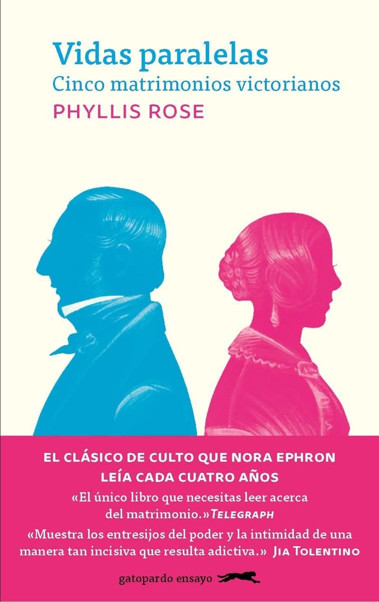 Portada de Vidas paralelas: Cinco matrimonios victorianos: 6 (Gatopardo ensayo)