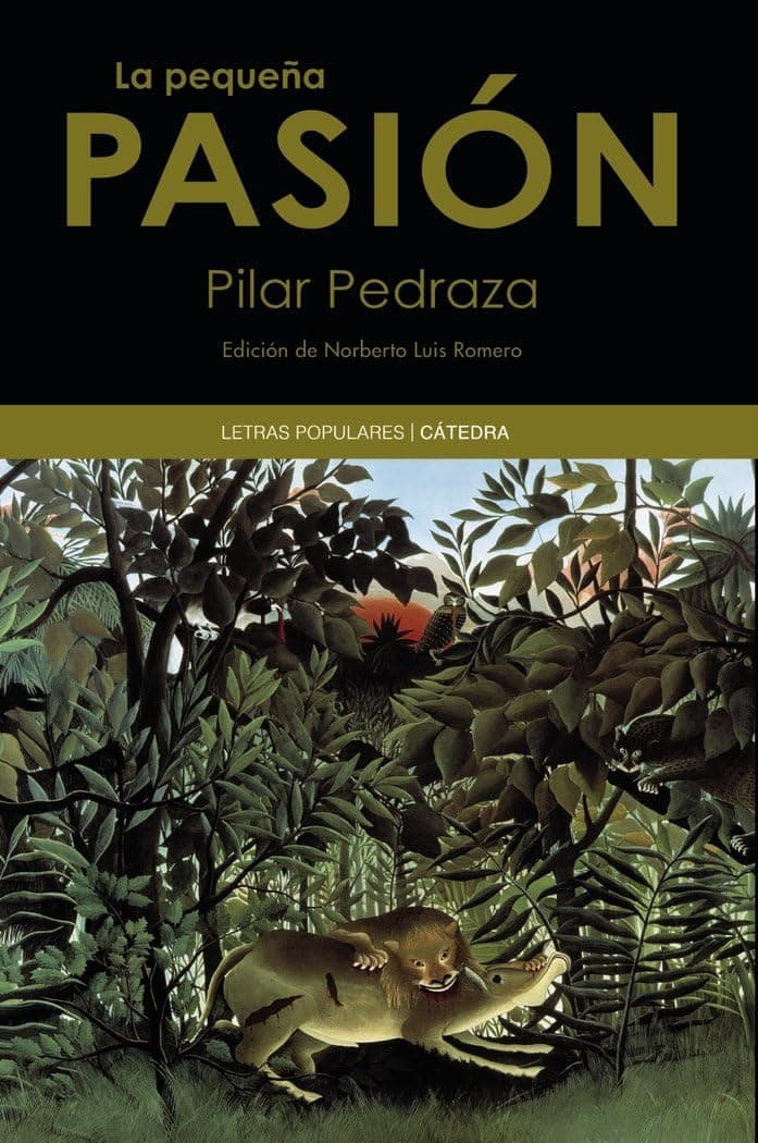 Portada de La pequeña pasión (Letras Populares)