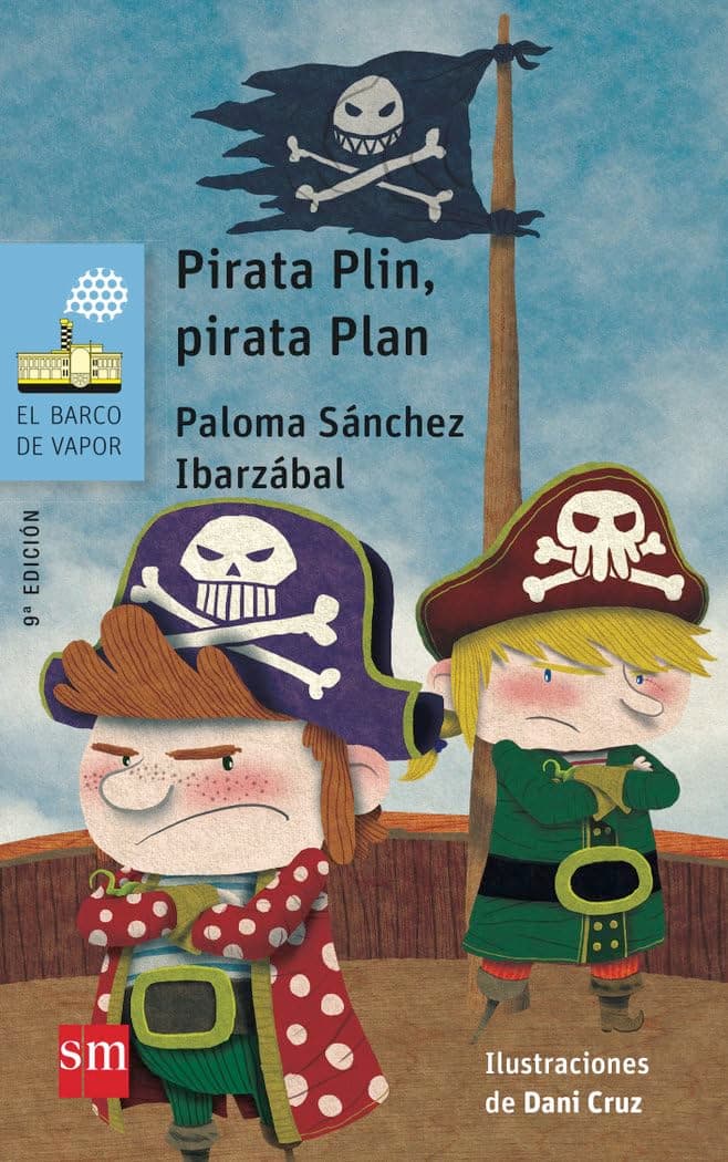 Portada de Pirata Plin, pirata Plan: 148 (El Barco de Vapor Azul)