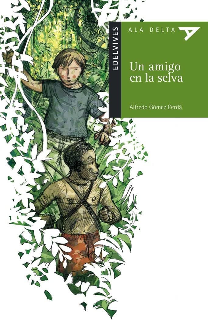 Portada de Un Amigo en la Selva, Serie Verde