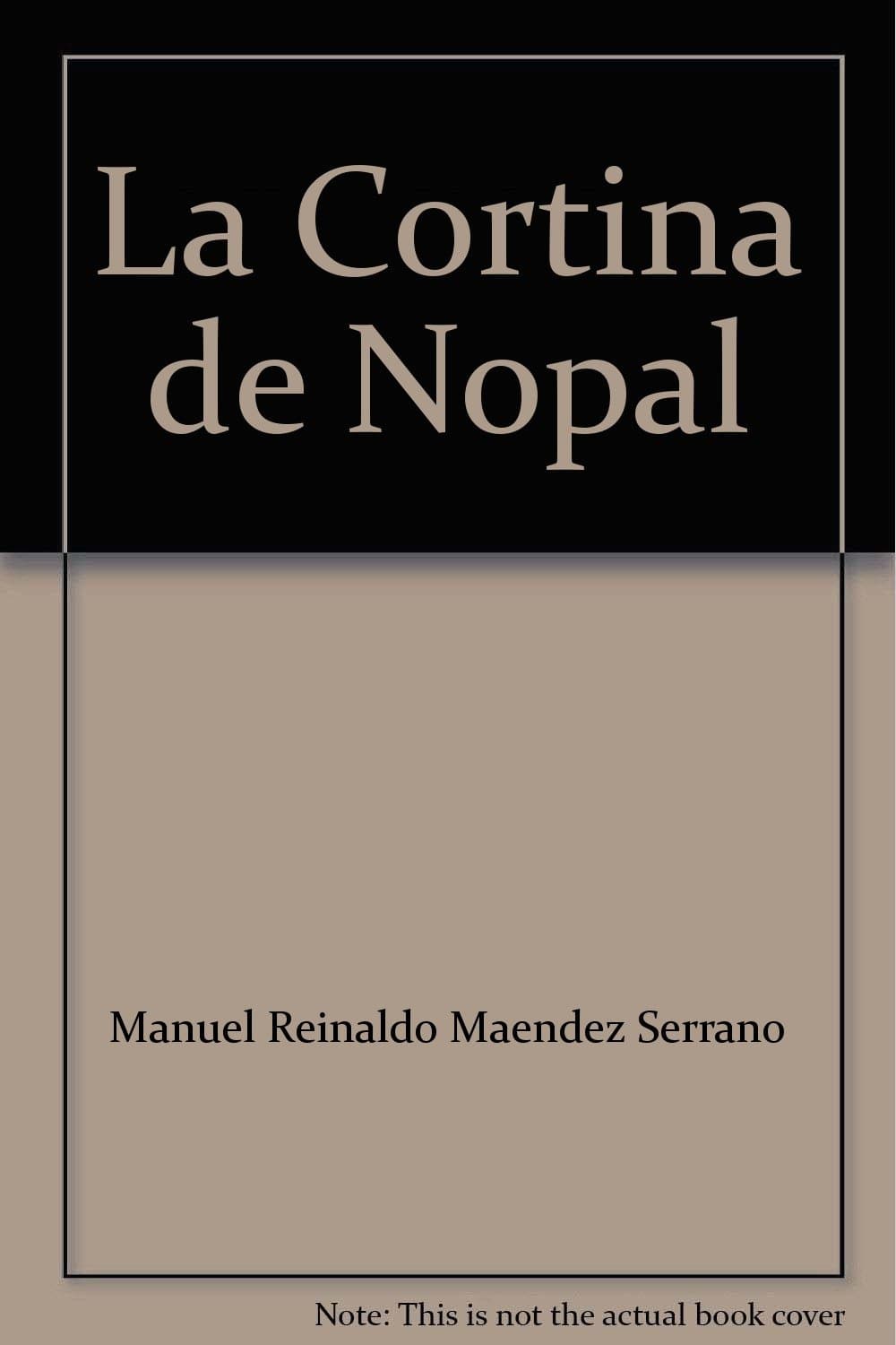 Portada de La cortina de Nopal