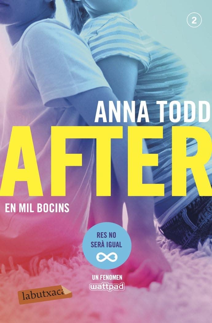 Portada de After. En mil bocins (Sèrie After 2) (LABUTXACA) [Catalán]