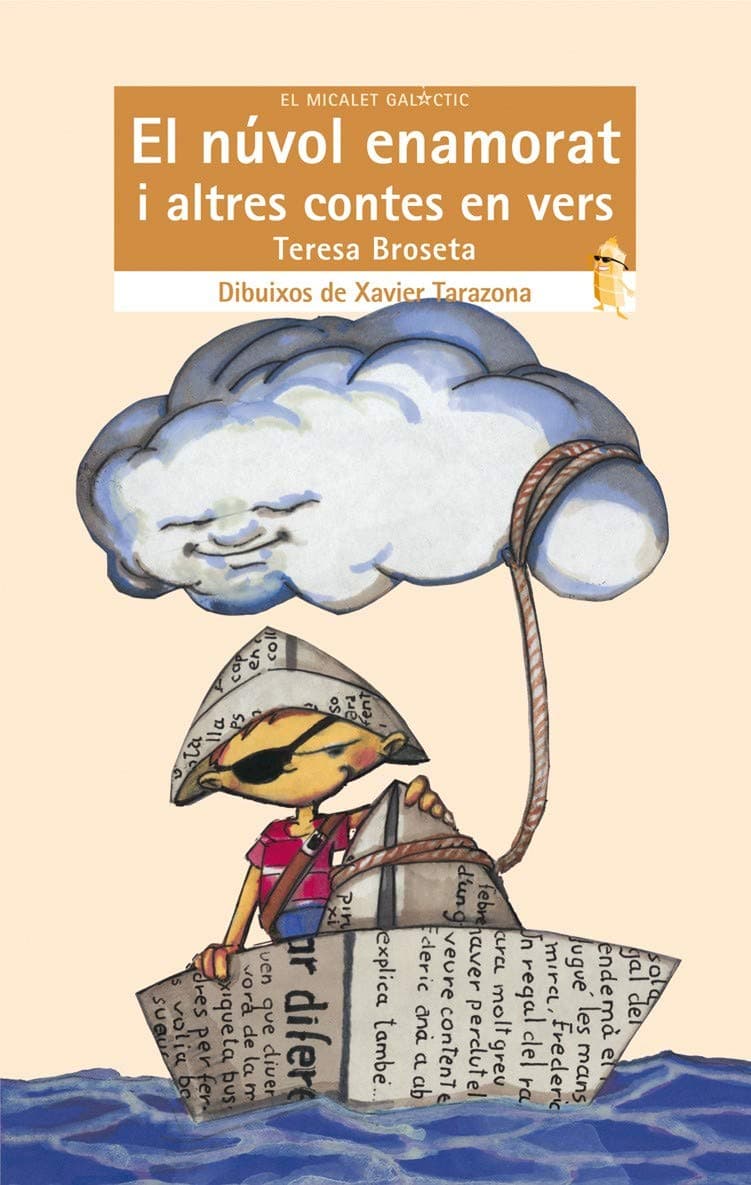 Portada de El núvol enamorat i altres contes en vers: 153 (El Micalet Galàctic)