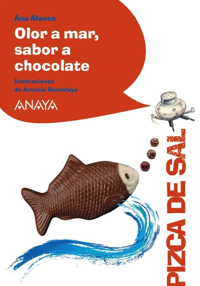 Portada de Olor a mar, sabor a chocolate (LITERATURA INFANTIL - Pizca de Sal)