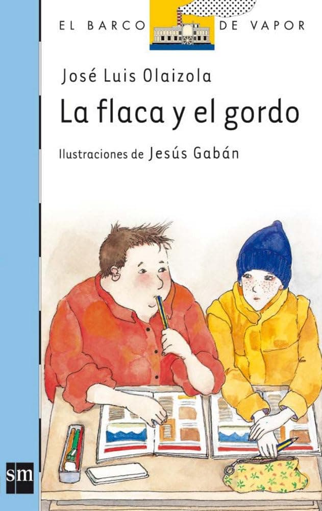 Portada de La flaca y el gordo: 60 (El Barco de Vapor Azul)