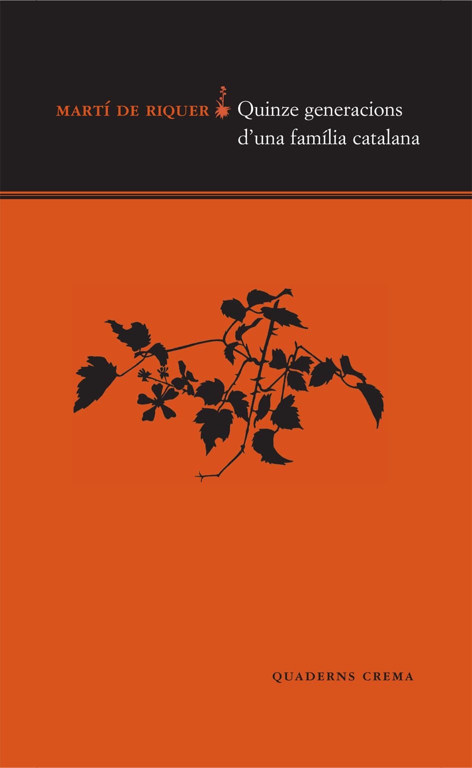 Portada de Quinze generacions d'una familia catalana: 1 (D'un dia a l'altre)