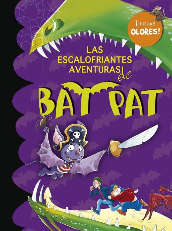 Portada de Las escalofriantes aventuras de Bat Pat (incluye pegatinas de olo res)