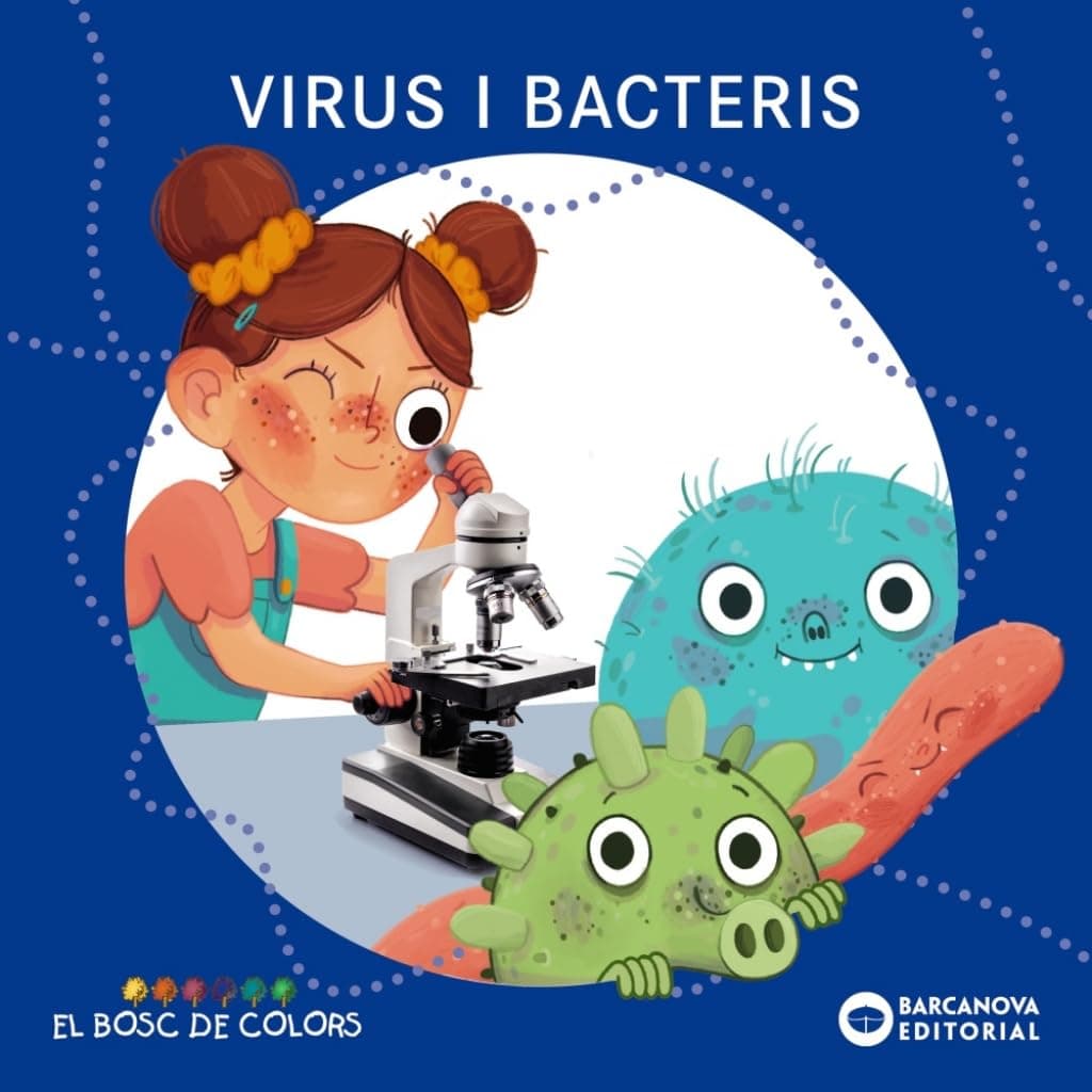 Portada de Virus i bacteris (Llibres infantils i juvenils - El bosc de colors)