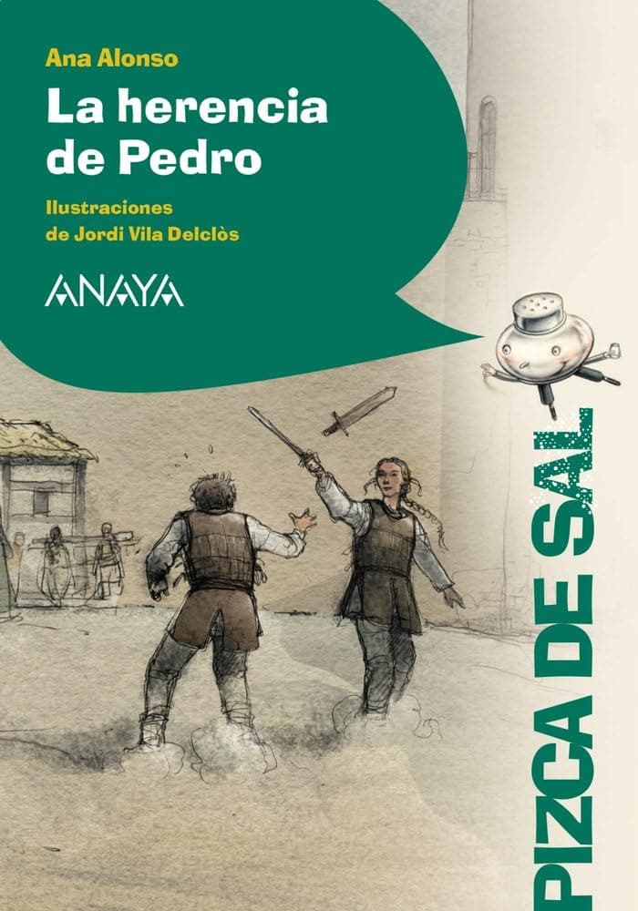 Portada de La herencia de Pedro (LITERATURA INFANTIL - Pizca de Sal)