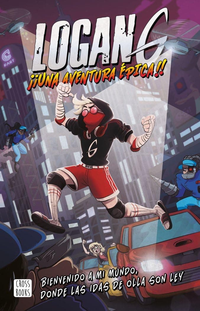 Portada de Logan G. Una aventura épica (Jóvenes influencers)