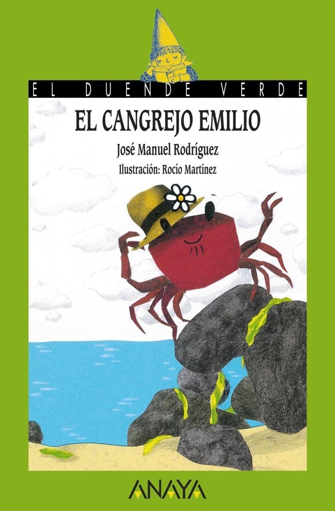 Portada de El cangrejo Emilio (LITERATURA INFANTIL - El Duende Verde)