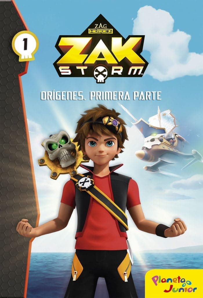 Portada de Zak Storm. Orígenes. Primera parte: Narrativa 1