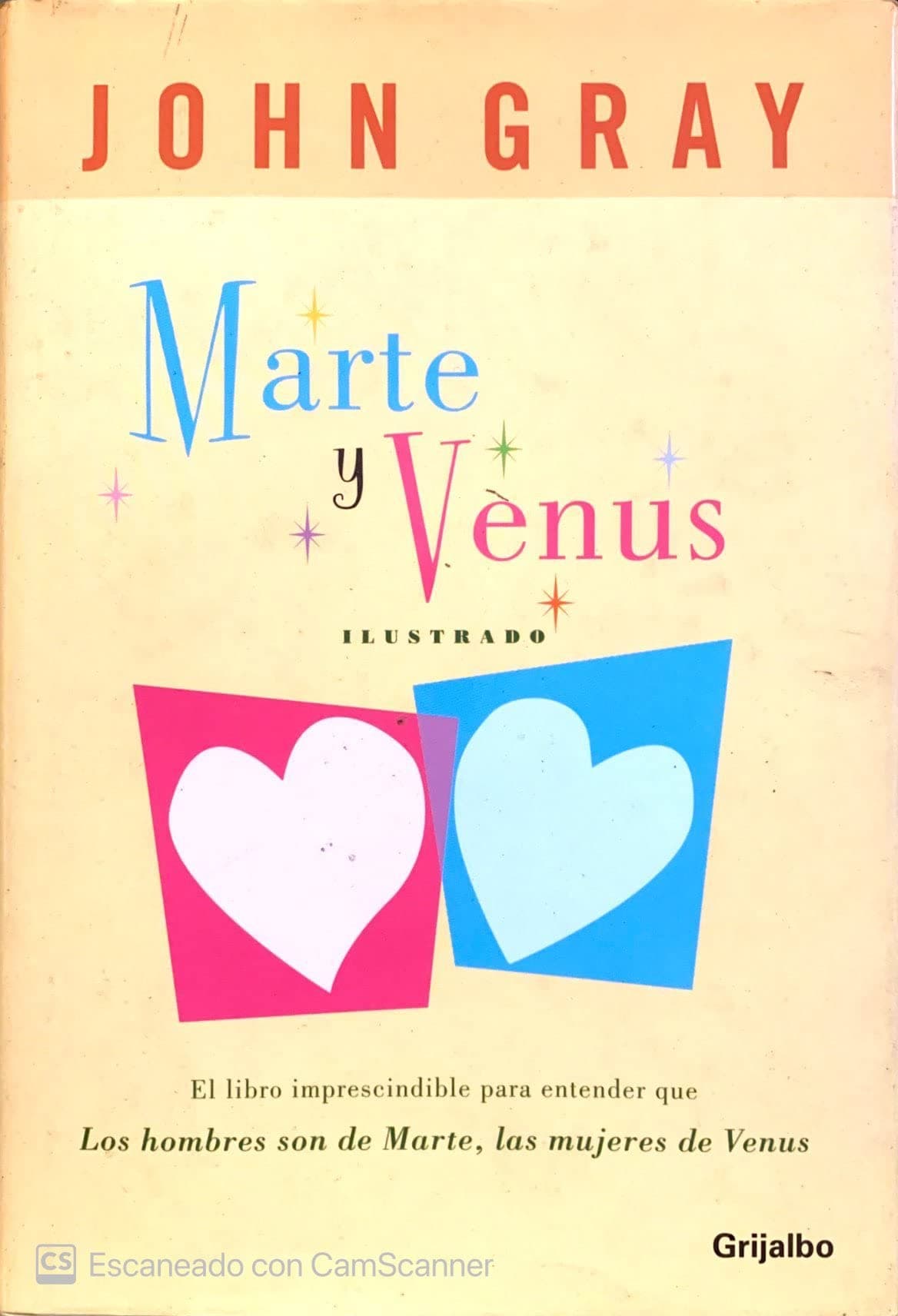 Portada de MARTE Y VENUS-GRIJALBO (AUTOAYUDA Y SUPERACION)