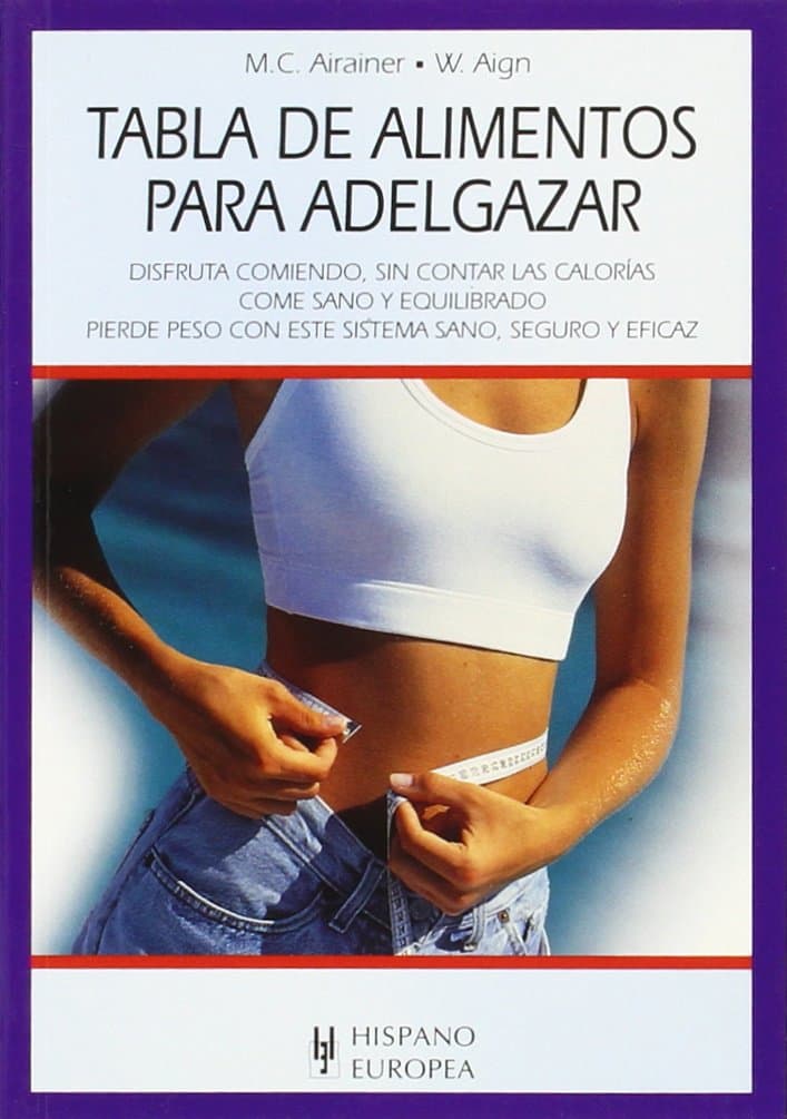 Portada de Tabla de alimentos para adelgazar