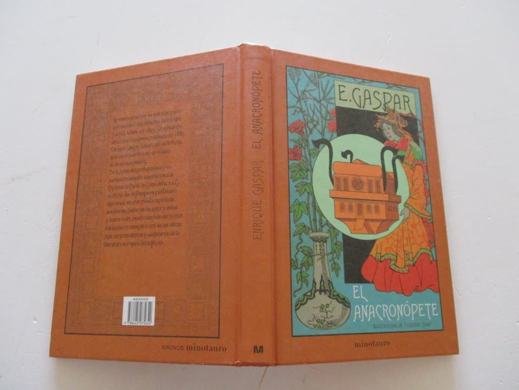Portada de El anacronópete (Kronos)