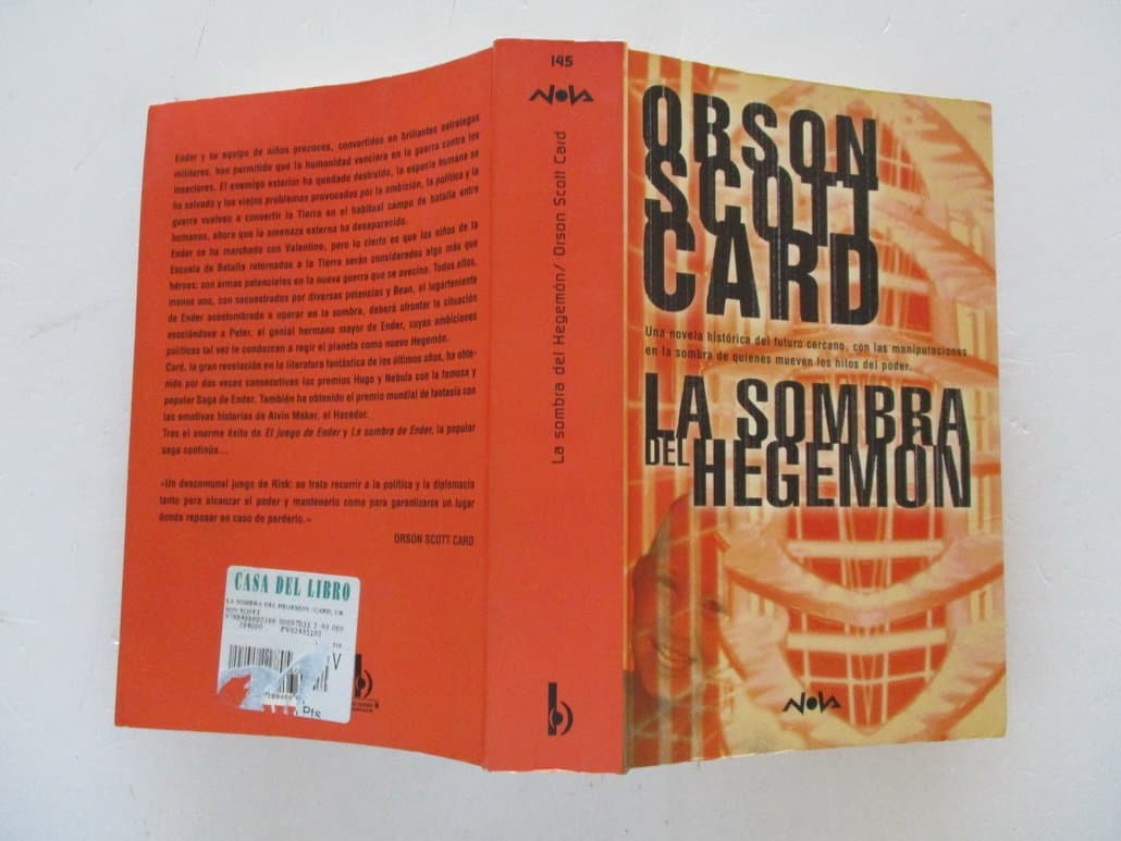 Portada de SOMBRA DEL HEGEMON, LA: LA SAGA DE ENDER VOL. 5: 00000 (NOVA)