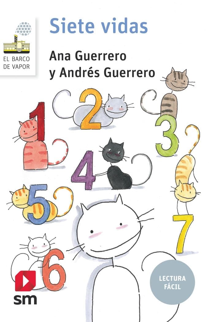 Portada de Siete vidas (Lectura Fácil): 162 (El Barco de Vapor Blanca)