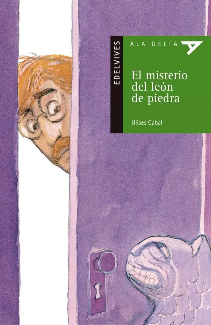 Portada de El misterio del león de piedra: 18 (Ala Delta - Serie verde)