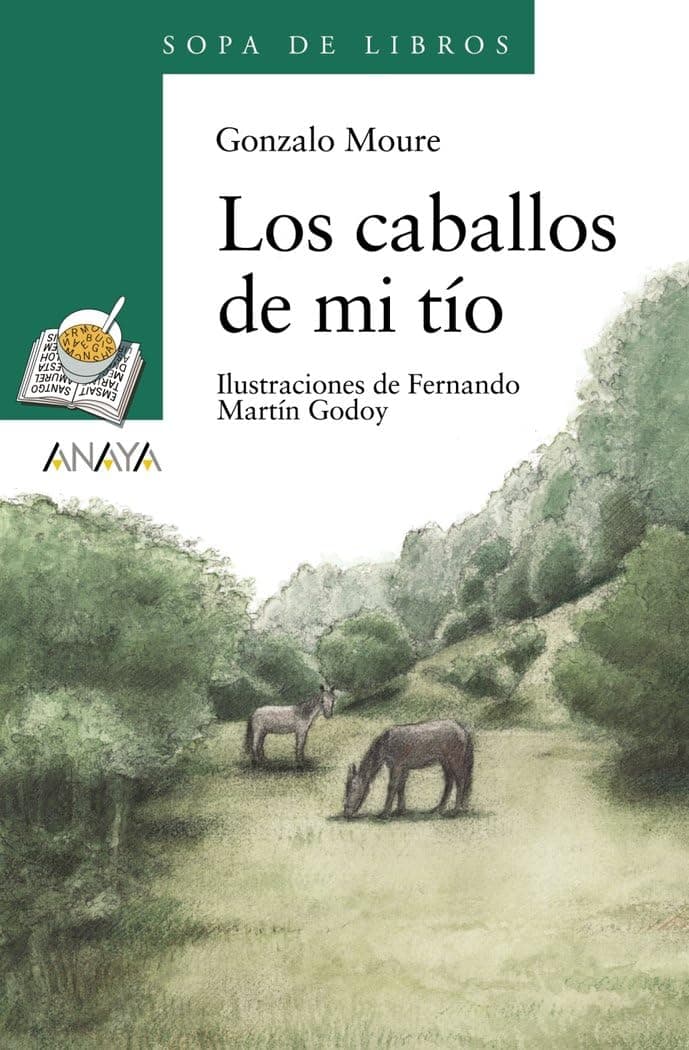 Portada de Los caballos de mi tío (LITERATURA INFANTIL - Sopa de Libros)