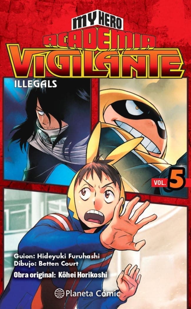Portada de My Hero Academia Vigilante Illegals nº 05/15: 5 (Manga Shonen)